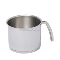 Bonne vente SUS304 casserole pot de lait / batterie de cuisine wok
